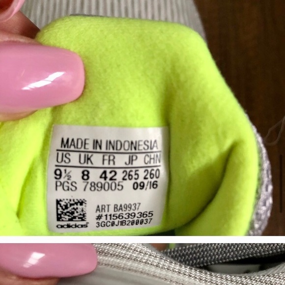 Adidas SUPERNOVA GLIDE BOOST SHOES, 9,5 - Picture 7 of 10